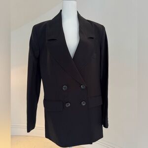 Black Double-Breasted Women's Jacket
Smythe